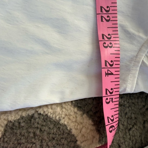 Athleta White Button-Up Blouse - Picture 4 of 5